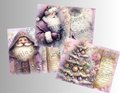 Christmas Junk Journal Kit, Printable Pages, Pink Christmas, Digital Junk Journal, Instant Download, Print Immediately or Edit it Canva
