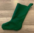 Christmas Stocking New Finished Handmade BUCILLA 1990s JOLLY Old St. NICK Needlepoint Holiday Stocking 60723 Holiday Decor