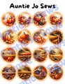 Autumn Junk Journal Labels, Printable Pages, Digital Junk Journal, Instant Download, Collage Sheet Fuzzy Cut Pumpkin Fall Decor Scrapbooking