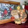 Retro Christmas Pockets , Loaded Junk Journal Pockets, Handmade Journal Supplies, Vintage Scrapbooking Ephemera, Ready to Ship!