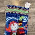 New Christmas Stocking Vintage HANDMADE Dimensions HAPPY SNOWMAN Needlepoint Stocking Holiday Stocking