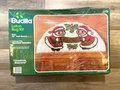RARE Bucilla CHRISTMAS WELCOME Latch Hook 34" Half Round Rug Kit 13118