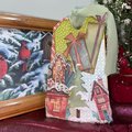 Handmade Christmas Gift Tags, Loaded Junk Journal Tags, Journal Supplies, Vintage Scrapbooking Ephemera, Vintage Holiday Tag, Ready to Ship!