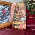 Vintage Christmas Gift Tags, Loaded Junk Journal Tags, Handmade Journal Supplies, Retro Scrapbooking Ephemera, Holiday Tag, Ready to Ship!