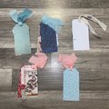 Vintage Christmas Gift Tags, Loaded Junk Journal Tags, Handmade Journal Supplies, Retro Scrapbooking Ephemera, Holiday Tag, Ready to Ship!