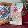 Handmade Christmas Gift Tags, Loaded Junk Journal Tags, Vintage Journal Supplies, Retro Scrapbooking Ephemera, Holiday Tag, Ready to Ship!