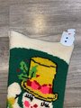 Vintage Christmas Stocking Handmade BUCILLA Snowman Needlepoint Tinted Tapesty Holiday Stocking 60301 Decor 16"