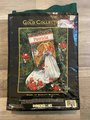 Dimensions 1997 Angel of Serenity Kit 9110 Needlepoint Canvas Christmas Angel Dove Flowers Decor DIY Stitch Kit *OPEN*
