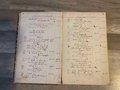 Antique Journal Ledger 1870s Gorgeous Calligraphy, Junk Journal, Vintage Ephemera, Antique Cursive Handwriting