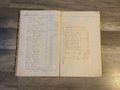 Antique Journal Ledger 1870s Gorgeous Calligraphy, Junk Journal, Vintage Ephemera, Antique Cursive Handwriting