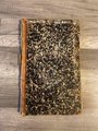 Antique Journal Ledger 1870s Gorgeous Calligraphy, Junk Journal, Vintage Ephemera, Antique Cursive Handwriting