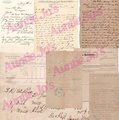 Vintage Printable Ephemera | Vintage Letters | Antique Papers | Cursive Handwriting | Calligraphy Digital Download | Junk Journal Papers |