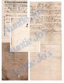 Vintage Printable Ephemera | Vintage Letters | Antique Papers | Vintage Cursive Handwriting | Digital Download | Junk Journal Papers |