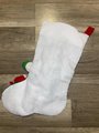 Vintage Christmas Stocking, Finished BUCILLA Kit, Handmade A Visit With Santa, Holiday Stockings #82902 Stockings with Name