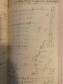 Antique Journal Ledger Farm 1800s Day Book Ledger Record Keeper's Payment Book Gorgeous Calligraphy, Handwritten tables, Vintage Ephemera