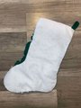 NEW! Handmade Christmas Stocking 1998 BUCILLA www.checklist.com, #83954 Felt Santa Stocking, Embroidered Stockings