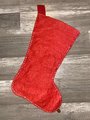 Custom Christmas Stocking, BUCILLA Crewel Handmade Yuletide Ornaments 2313 Finished Holiday Stocking Retro Santa Claus Decor