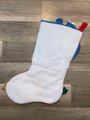Christmas Stocking Handmade Bucilla SANTA DOWN The CHIMNEY Finished Bucilla Kit Festive Holiday Fireplace Mantle Wall Door Decoration