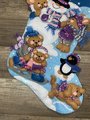 Bucilla Christmas Stocking New HANDMADE Holiday Stocking Snow Days Felt Stocking 84590 Penguins Snow Fun Holiday Decor