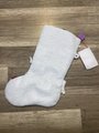 Bucilla Christmas Stockings Handmade Christmas in Wonderland Embroidered Stocking Christmas Gift Fireplace Mantle Wall Door Decoration
