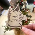Cool Kitten Sticker | Limited Edition Attitude Cat Stickers | Water Resistant HIGH GLOSS Vinyl Stickers | Retro Cat | Kitten Stickers - Rosy