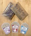 Kids Valentines Day Stickers | Custom Popcorn Valentine Labels | SET of 6+ | Gifts for Kids | Popcorn Bag Stickers