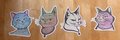 Sassy Cat Sticker | HOLOGRAM Limited Edition Attitude Cat Stickers | Water Resistant GLOSSY Vinyl Stickers | Retro Cat | Kitten Stickers