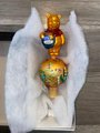 RARE Vintage 2000 Christopher Radko Disney Winnie The Pooh Tree Topper #503 of 1500 NWT w Box Christmas Tree Finial Limited Edition