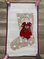 Rare Christmas Stocking ALEXA Angel Handpainted Needlepoint Canvas EXPERTLY STARTED Stocking Stockings With Name Personalized Stockings
