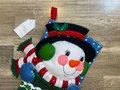 NEW Christmas Stocking Handmade BUCILLA Personalized Holiday Stockings From Bucilla Kit 84383 Snowman Holiday Stocking