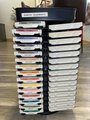 Stampin Up HUGE Lot of 108 NEW Classic Stamp Ink Pads, Refill Inkers & Stand Stampin Up Refill Inkers Ink Pad Storage Scrapbooking Supplies
