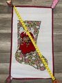Rare Christmas Stocking ALEXA Angel Handpainted Needlepoint Canvas EXPERTLY STARTED Stocking Stockings With Name Personalized Stockings