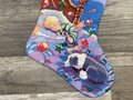Christmas Stocking | Counted Cross Stitch | Vintage FINISHED 2000 Bucilla Visions of Sugar Plums | Embroidered Handmade Holiday Stocking