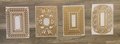 NEW Anna Griffin BERIBBONED FRAMES Cut & Emboss Dies 349 Full Complete Set Cuttlebug Dies Scrapbooking Embossing Die Cutting