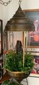 Vintage Oil Rain Lamp 1970s WORKING GRIST MILL Hanging Vintage Rain Oil Lamp 36" All Original Vintage Home Decor