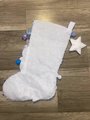 Embroidered Christmas Stocking | Finished BUCILLA Kit | Joy Snowmen Christmas Stocking | #86328 Snowman Stocking | Maria Stanziani