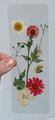 Real Flower Bookmark | Handmade Dried Bookmark | Wild Flower Bookmark | Floral Bookmark | Real Pressed Flower Bookmark |
