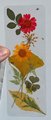 Real Flower Bookmark | Handmade Dried Bookmark | Wild Flower Bookmark | Floral Bookmark | Real Pressed Flower Bookmark |