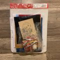 New Vintage Bucilla Frosty Lake Christmas Stocking Kit #84338 Circa - 2000 - Makes 18in Felt Stocking! Santa, Snowman, Ice-skating!
