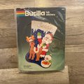 New BUCILLA RARE VINTAGE 1980 Santa & Reindeer Christmas Stocking Kit 82254