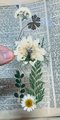 Dried Flowers Bookmark | Pressed Flower Bookmark | Wild Flower Bookmark | Floral Bookmark | Real Pressed Flower Bookmark |