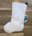 Family Christmas Stocking, FINISHED Bucilla Kit, Handmade Vintage Christmas Lady 89457E, Holiday Decor, Wall Decor, Personalized Stocking