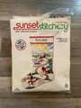 Crewel Christmas Stocking Kit | Vintage 1978 NEW Sunset Stitchery Holiday Stocking Kiy | Family Stockings | Custom Stockings