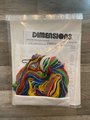 Vintage 1984 Dimensions Christmas Stocking Kit | Christmas A Visit With Santa Stocking Kit | Crewel Work Stocking | Family Stockings