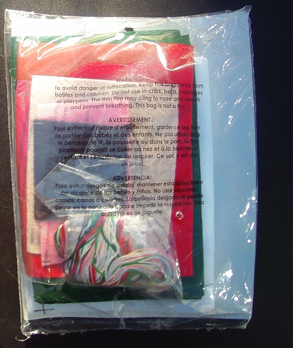 Bucilla Jolly St. Nick Felt Christmas Stocking Santa Kit #86648 Super Adorable Stocking!