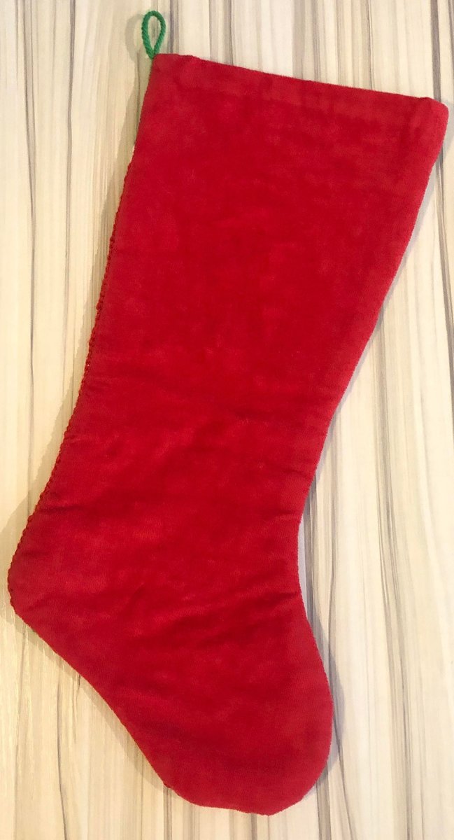 Custom Christmas Stocking, Vintage Bernat Christmas Tree Handmade Needlepoint Holiday Stocking, Custom Stocking, Personalized Stockings
