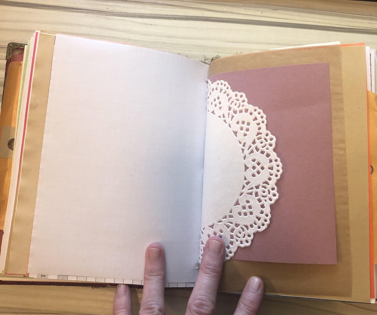 Handmade Junk JOURNAL - 3 Signatures - Fun Journal Pages -