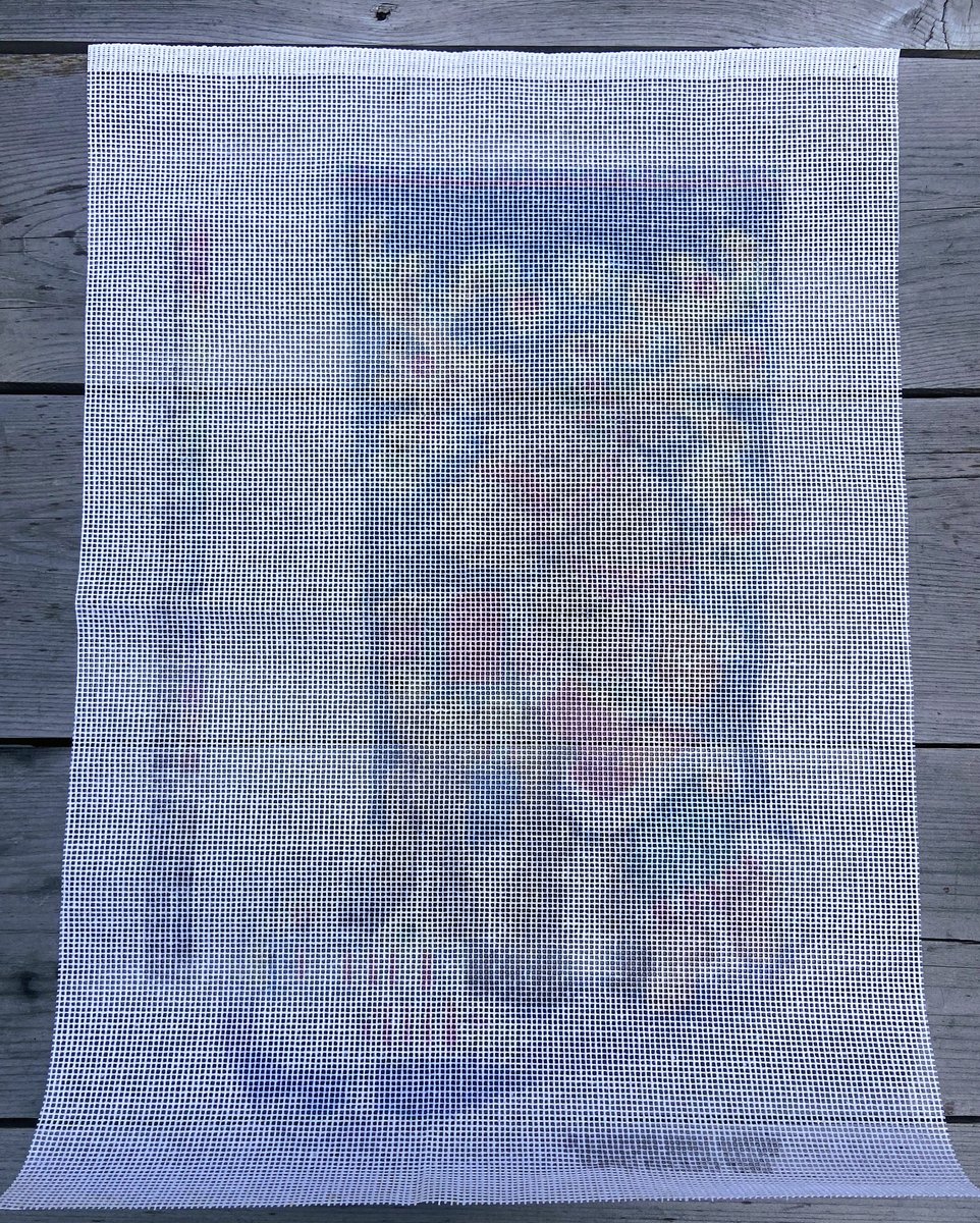 New Vintage BUCILLA MERRY CHRISMOOSE Needlepoint Christmas Stocking Canvas 60760 - *Read* - Circa 1998 - Holiday Stocking Embroidery