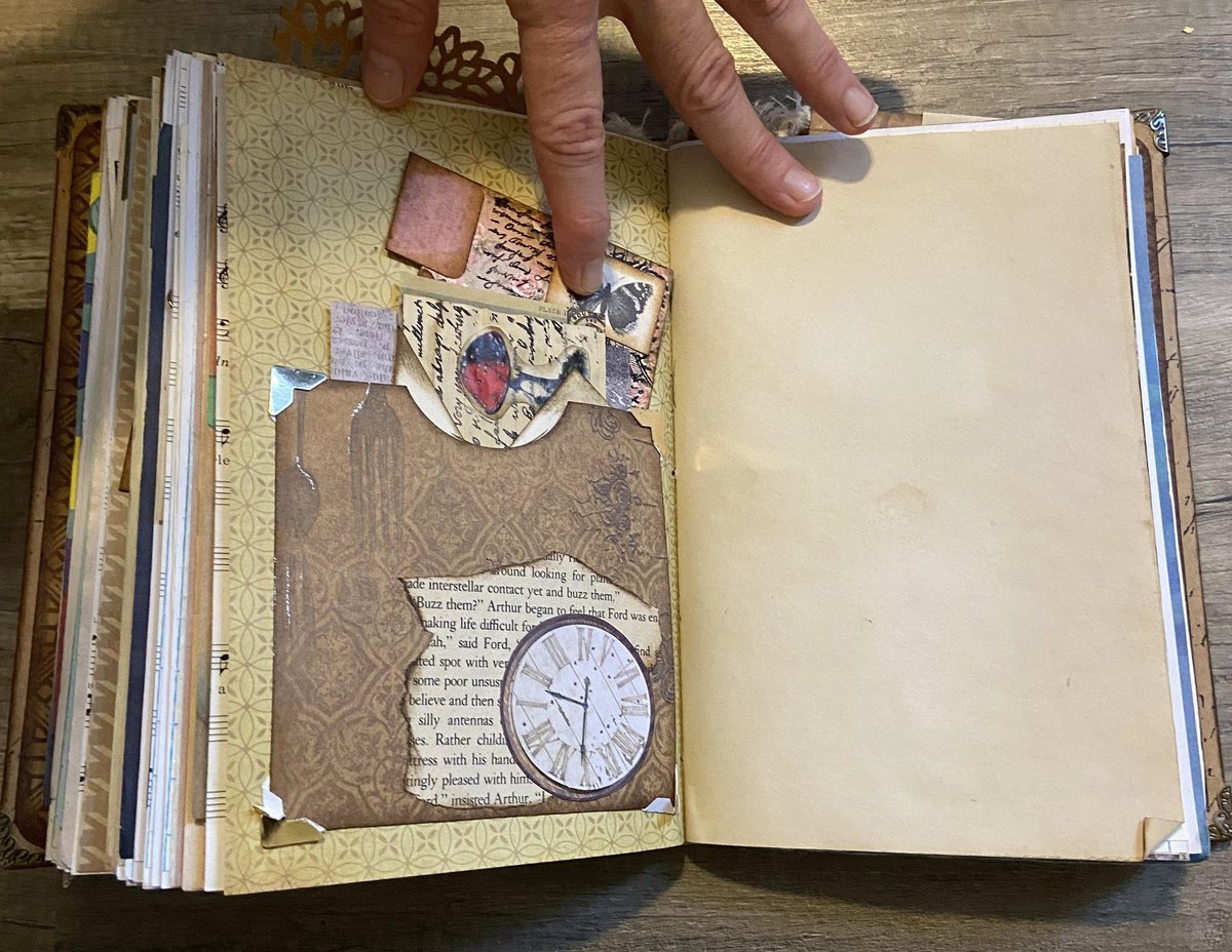 Autumn / Fall Junk Journal - 3 Signature Journal - Birds Fun Journal Pages - Handmade and Upcycled! Journaling Crafting Scrapbooking