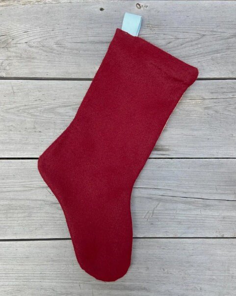 Christmas Stocking NEW Finished HANDMADE NATIVITY Counted Cross Stitch Christmas Stocking JanLynn
